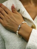 Gümüş Doğal Gerçek İnci Set - ES-S4510 - Görsel 3