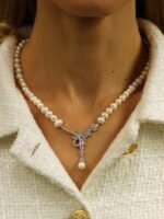 Gümüş Doğal Gerçek İnci Set - ES-S4510 - Görsel 2