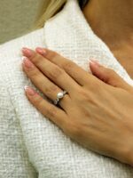 Gümüş Doğal Gerçek İnci Set - ES-S4530 - Görsel 4